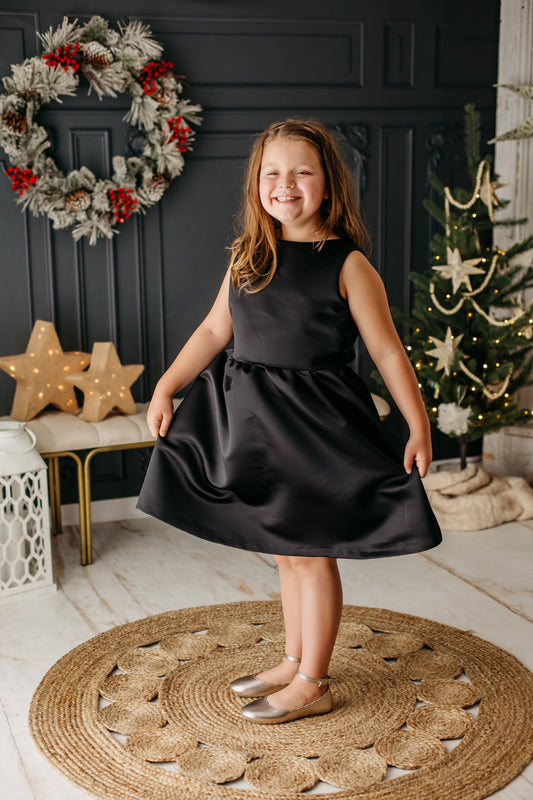 The black dress
